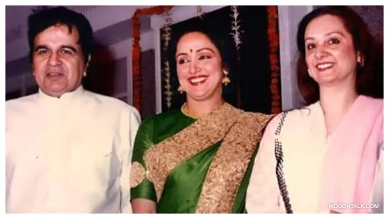 Hema Malini Pays Tribute to Dilip Kumar During Saira Banu Visit