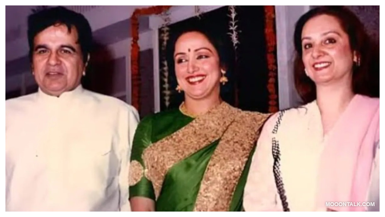 Hema Malini Pays Tribute to Dilip Kumar During Saira Banu Visit